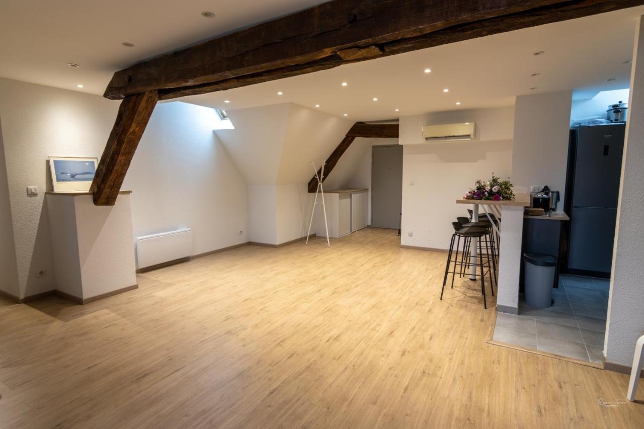 Magnifique Appartement Renove Dans Residence Saumur Exterior foto